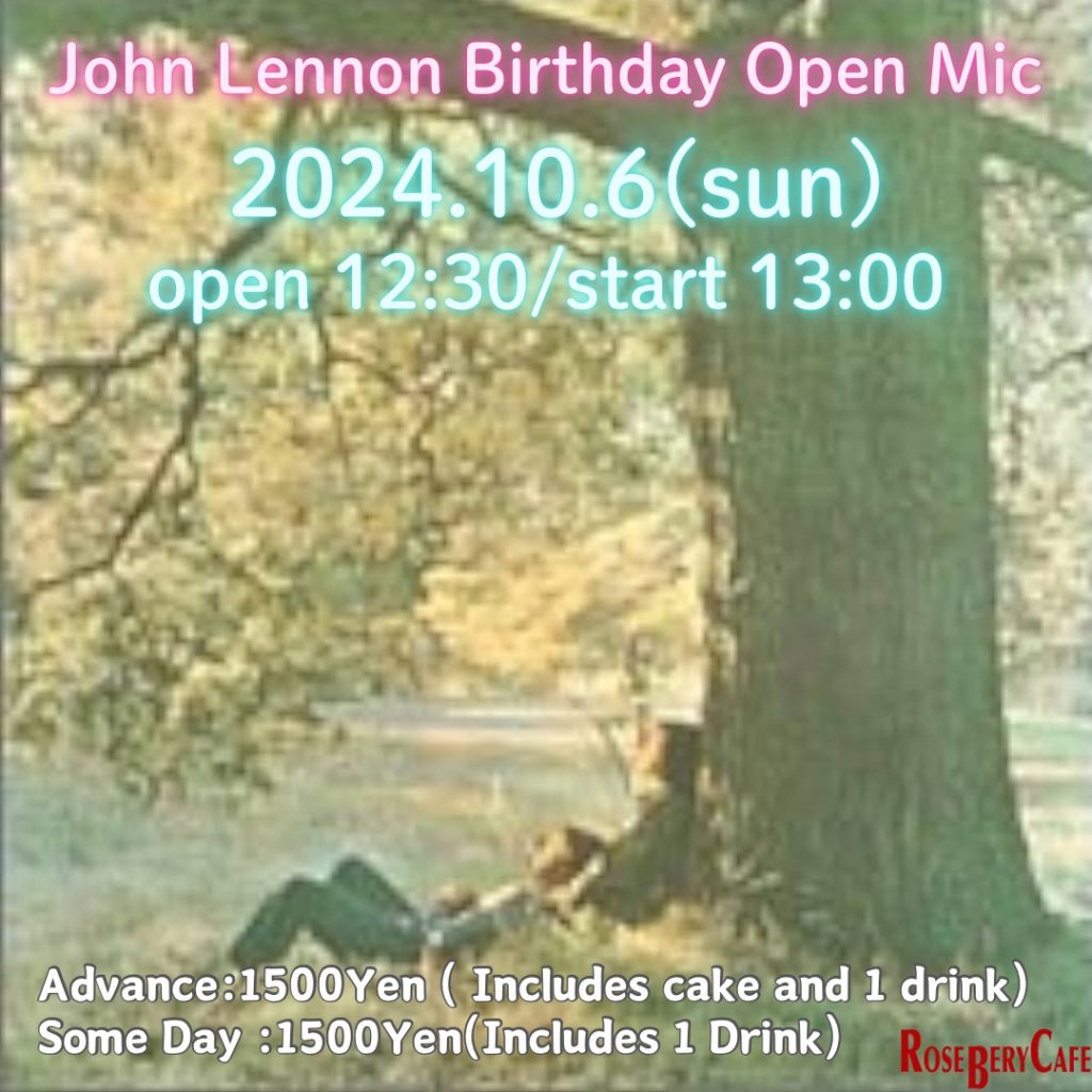 John Lennon Birthday Open Mic